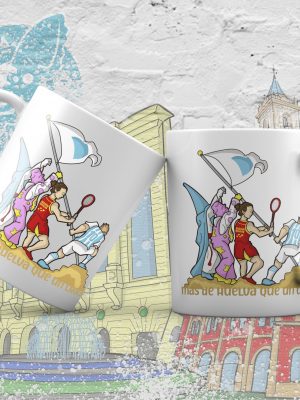 Taza Huelva por bandera